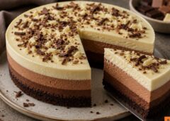 3 cheesecakes φουλ στη σοκολάτα, με ION Nucrema και ΙΟΝ Κουβερτούρα, που δύσκολα μοιράζεσαι